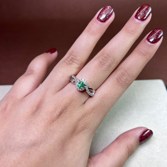 Tsavorite Kenyan Garnet - 925 Sterling Silver