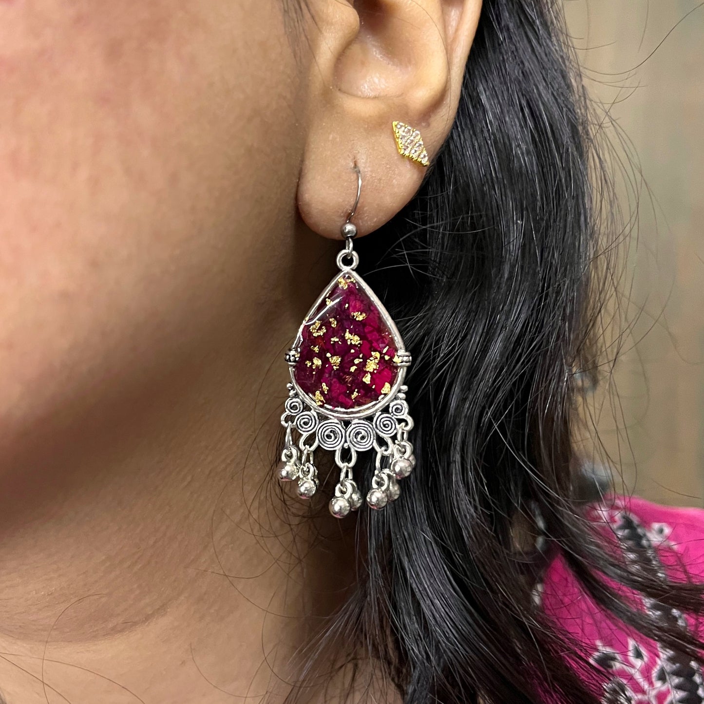 NOOR JAHAN - ROSE - JHUMKAS