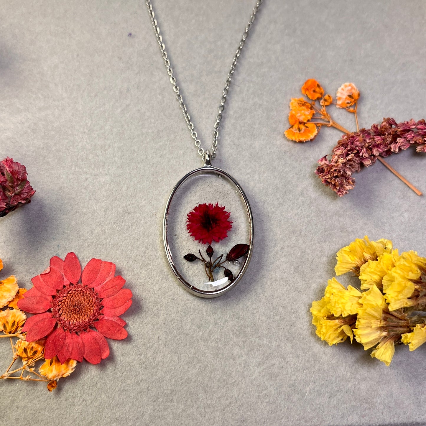 Wild Flower Whimsy - Resin - Pendant - Collection