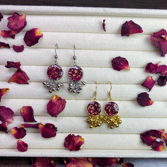 NOOR BANO - ROSE - JHUMKAS