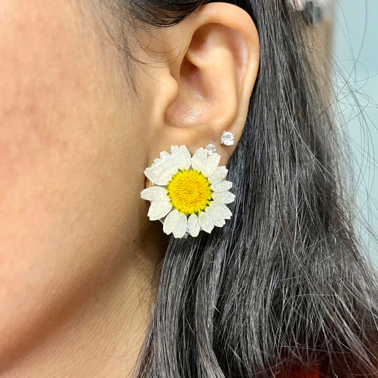 Floral - Resin - Studs
