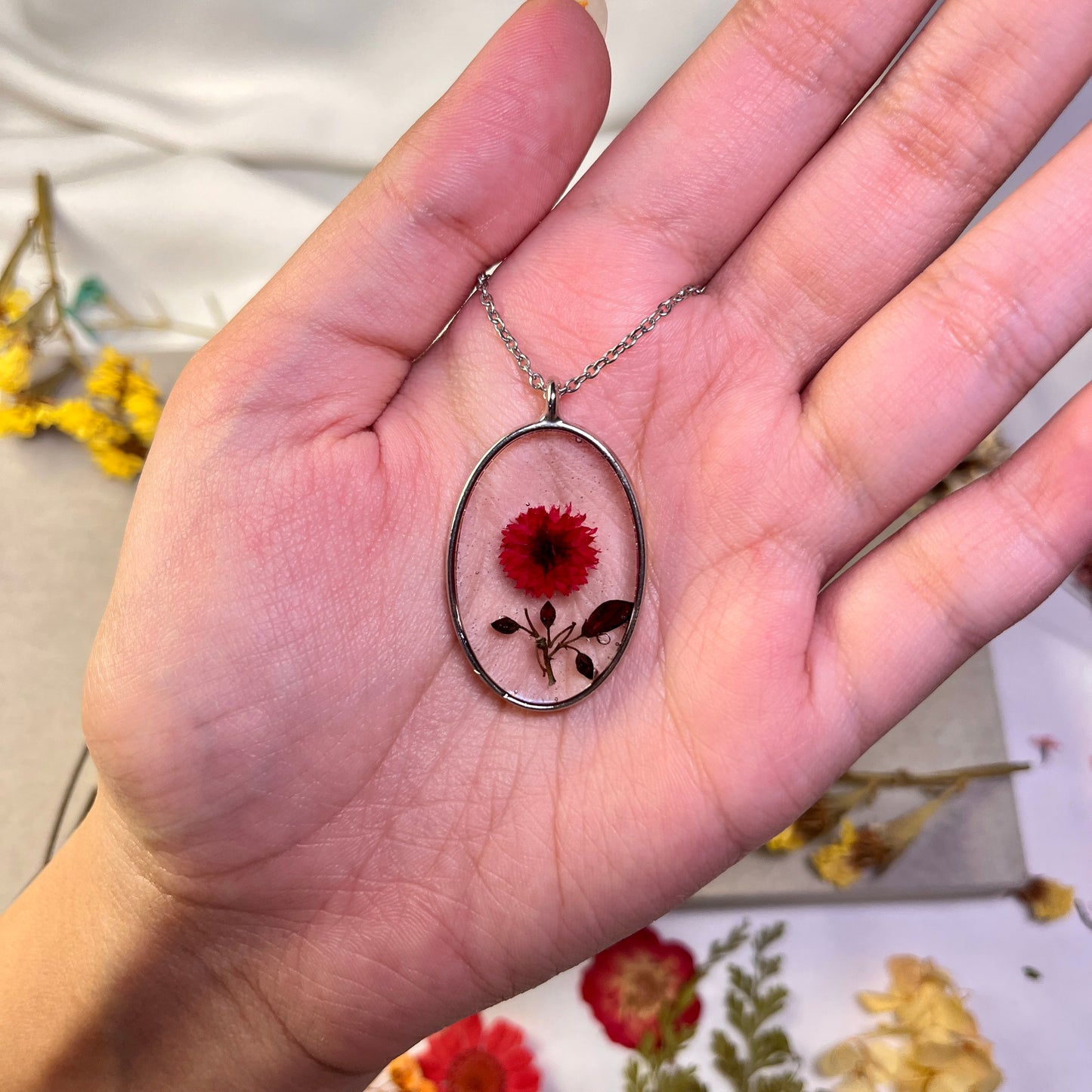 Wild Flower Whimsy - Resin - Pendant - Collection