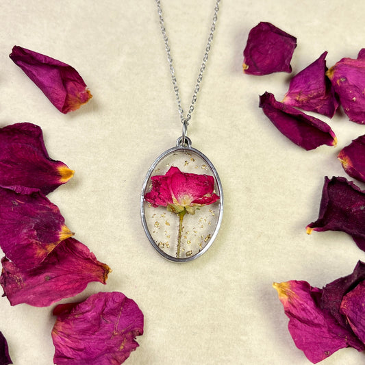 Rosette - Resin Pendants