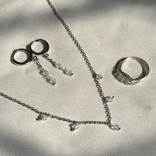 Topaz - Stone - Jewelry Set