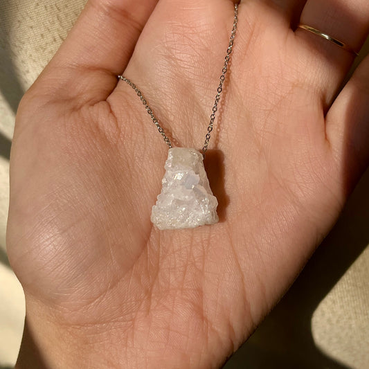 Angel Aura CLEAR Quartz - GEODE