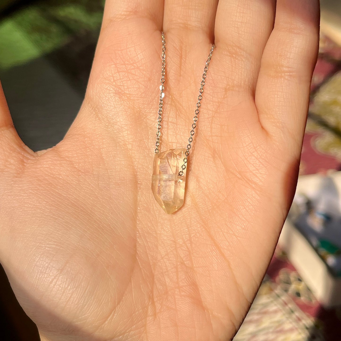 AURA CITRINE QUARTZ - RAW