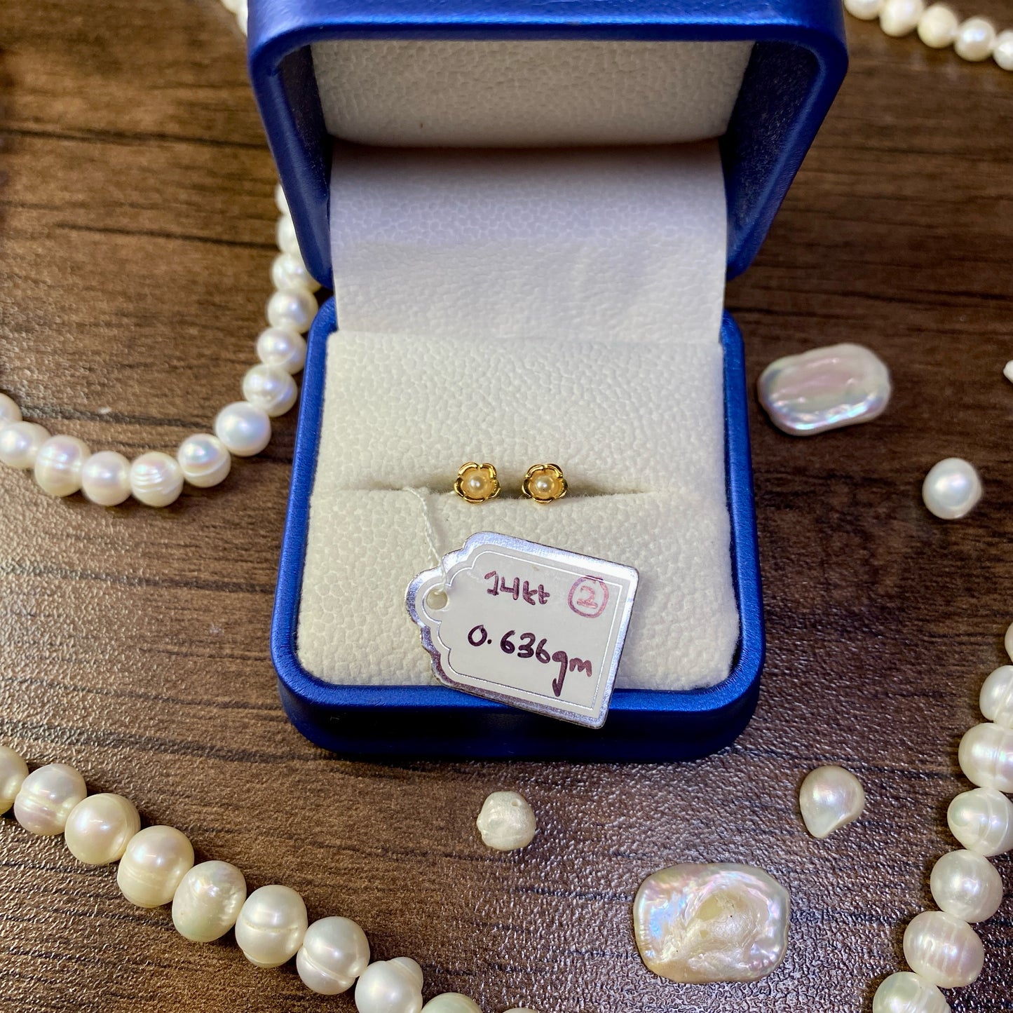 GOLDEN ORBIT - 14k Gold & Pearl