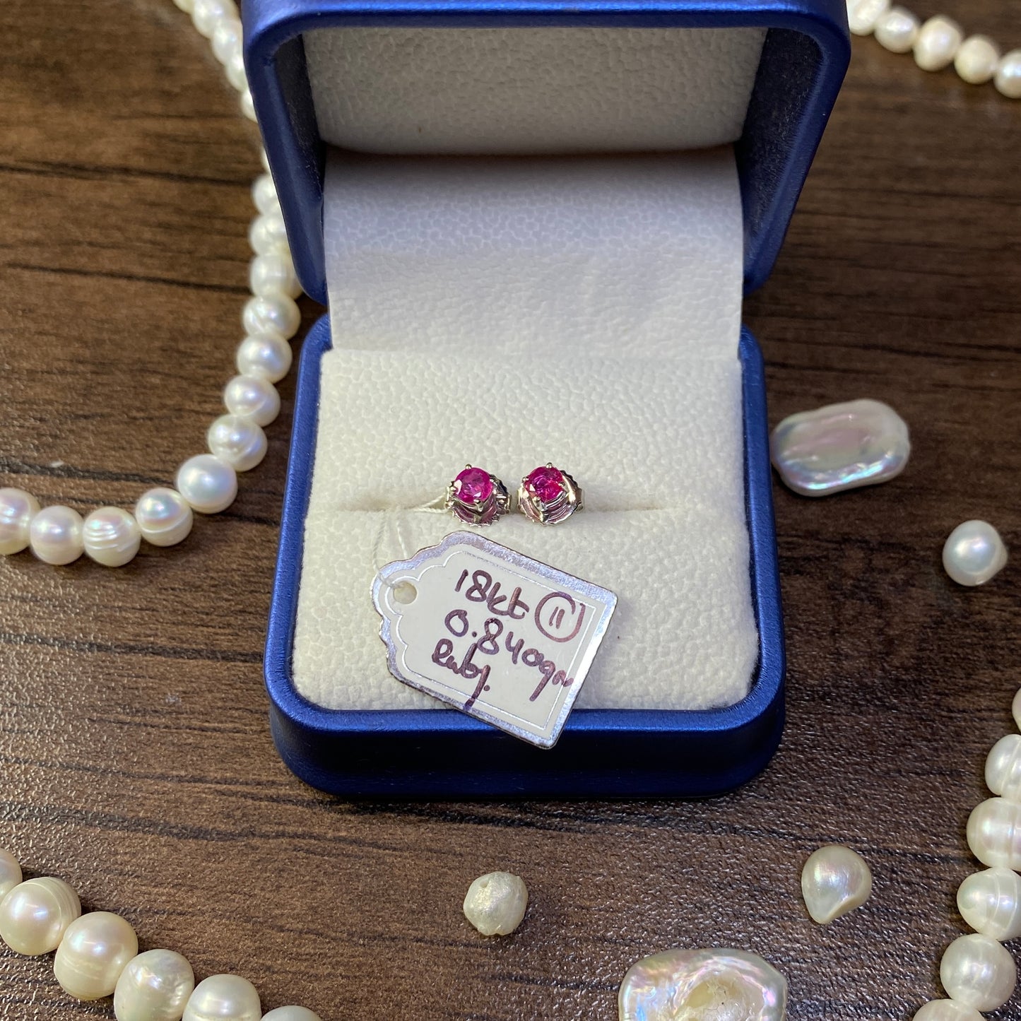 TWILIGHT RUBY - 18k White Gold & Ruby