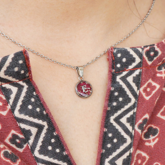 Rose -His/Her Initial - Pendants' Collection