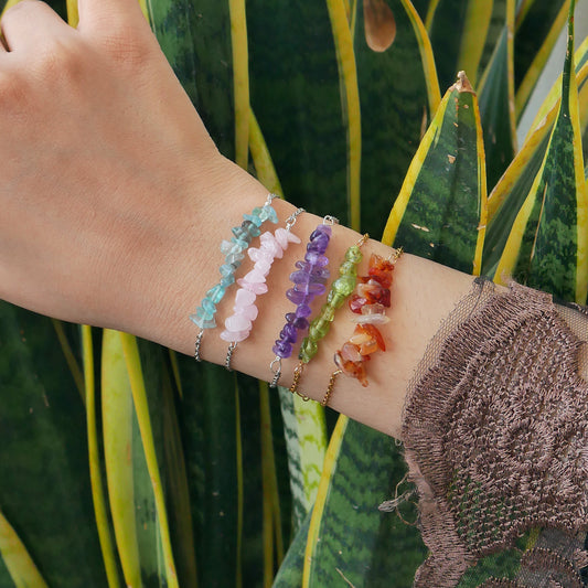Stone - Chip - Bracelets - Collection