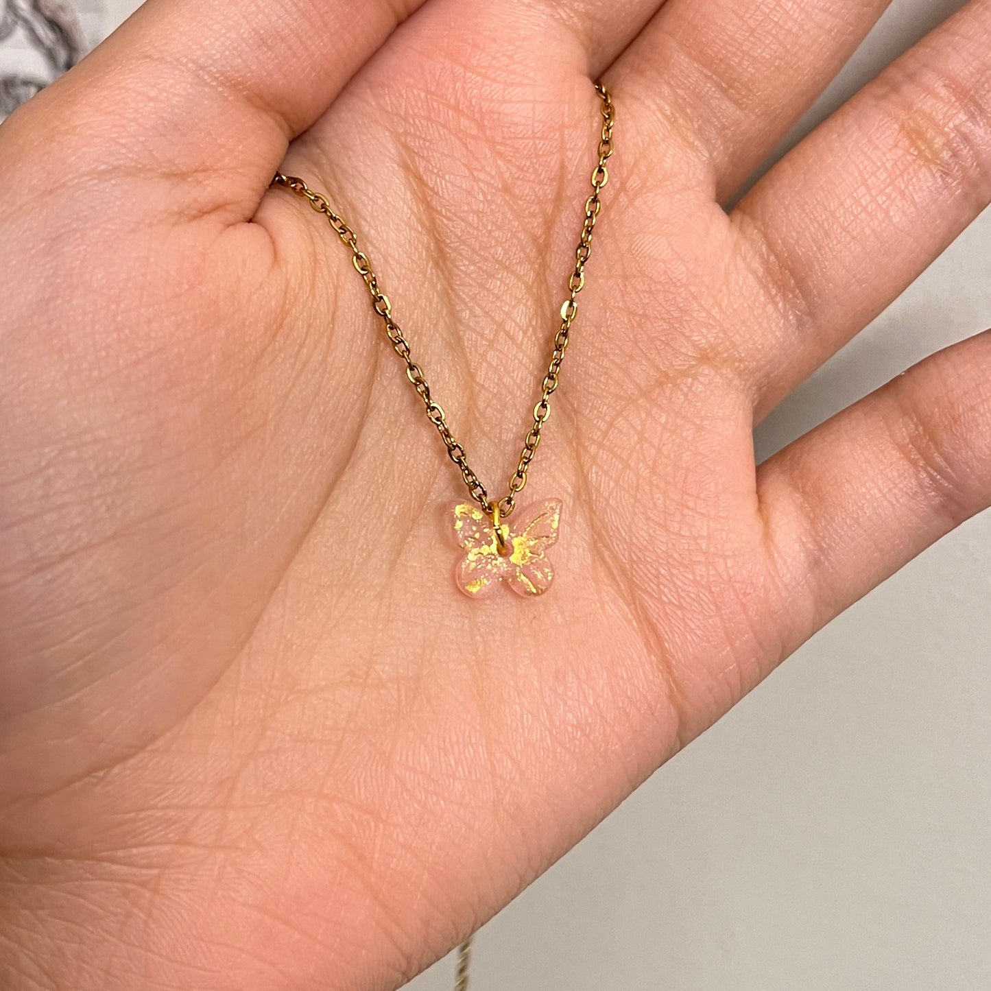 Mini - Resin - Butterfly - pendant