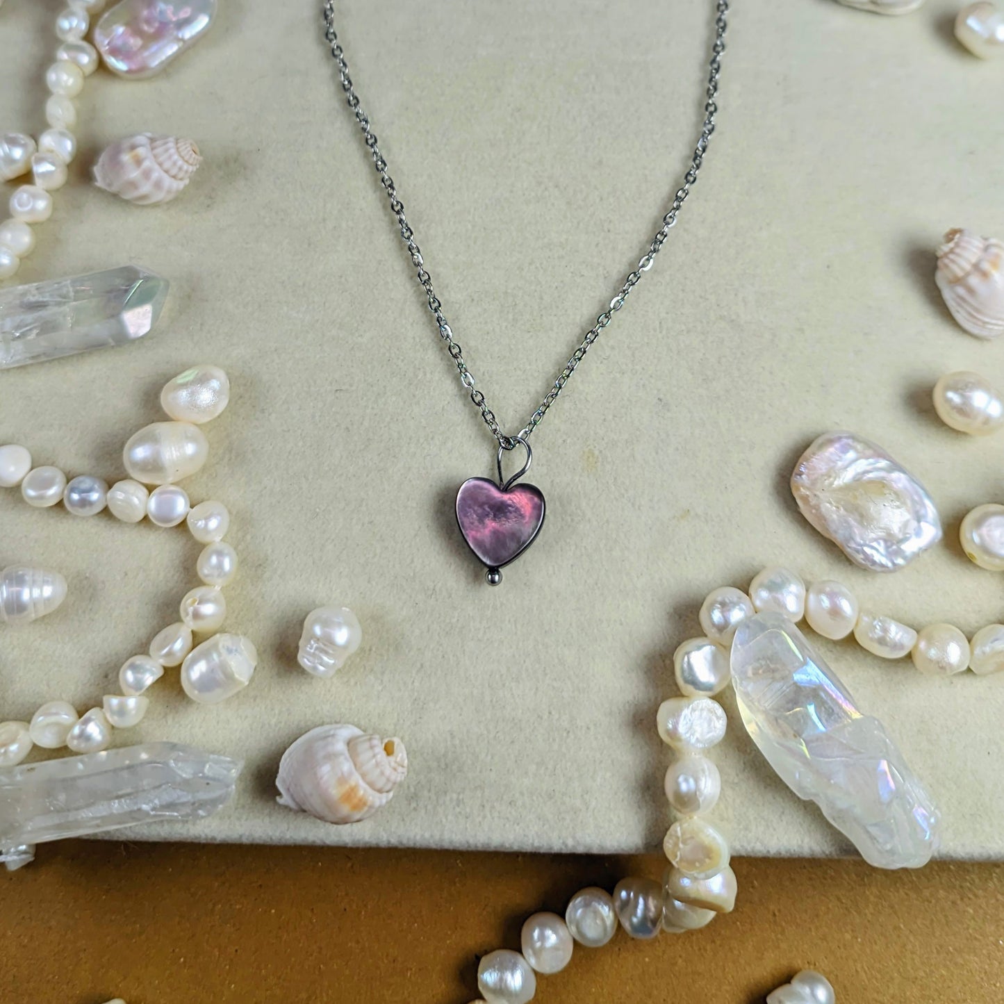 Abalone Shell Hearts - FullSet