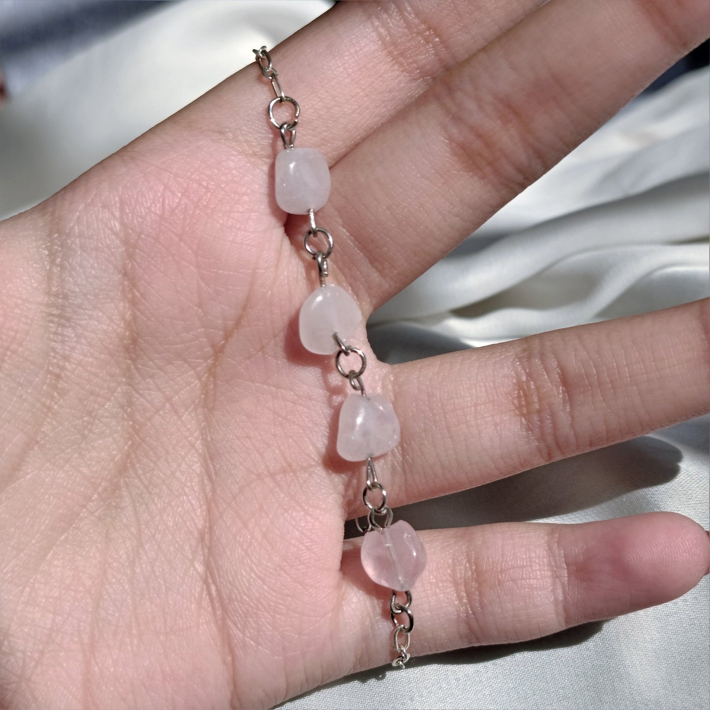 Rose Quartz - Stone Bracelet!