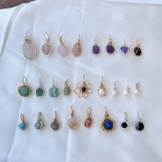 Tumbled - Stone Pendants - Collection