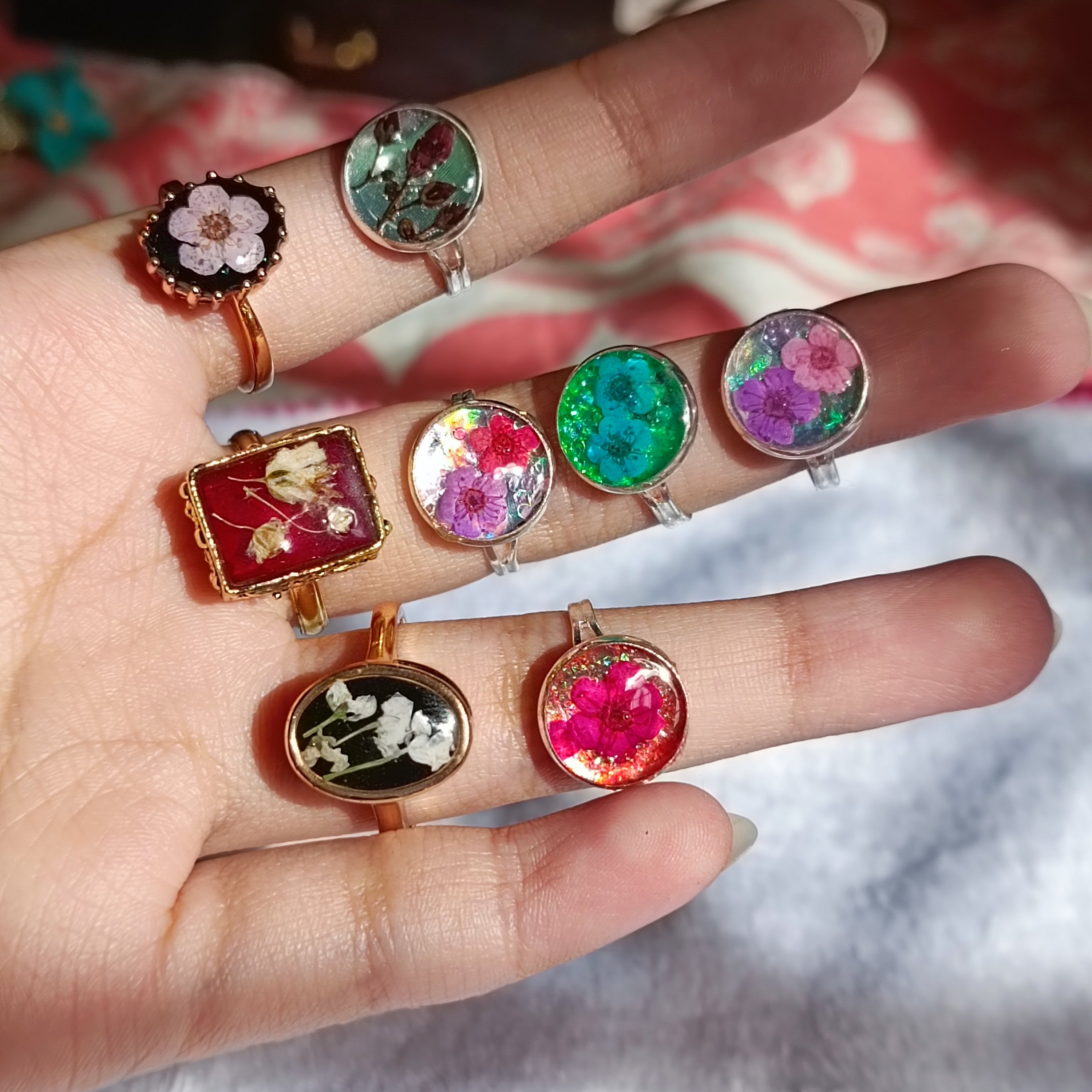 Resin rings β Stemsandpetalspk