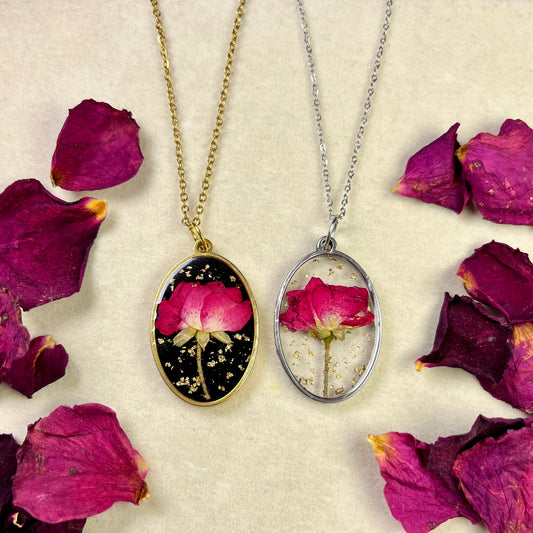 Rosette - Resin Pendants