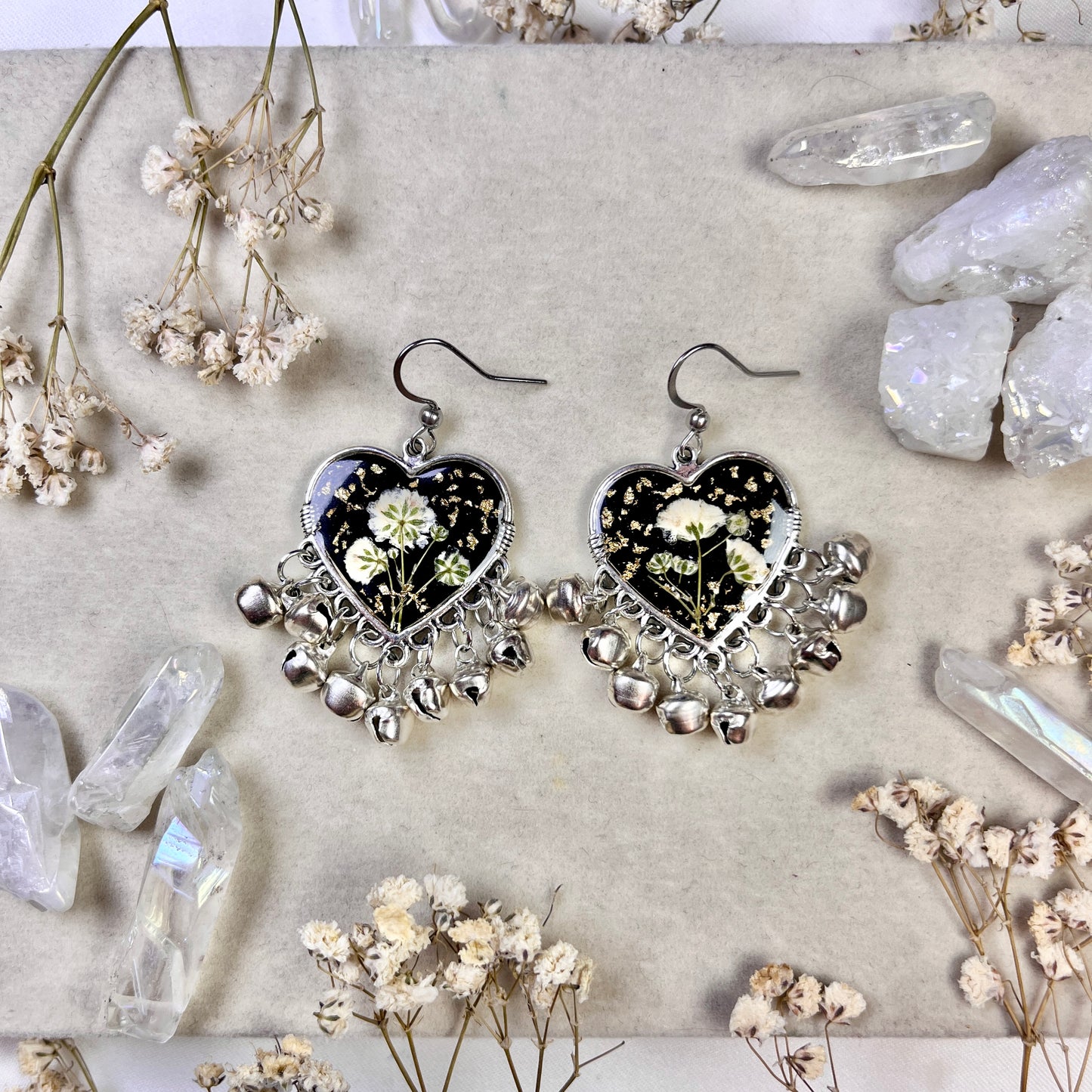 Heart Ghungro - FLORAL - JHUMKAS