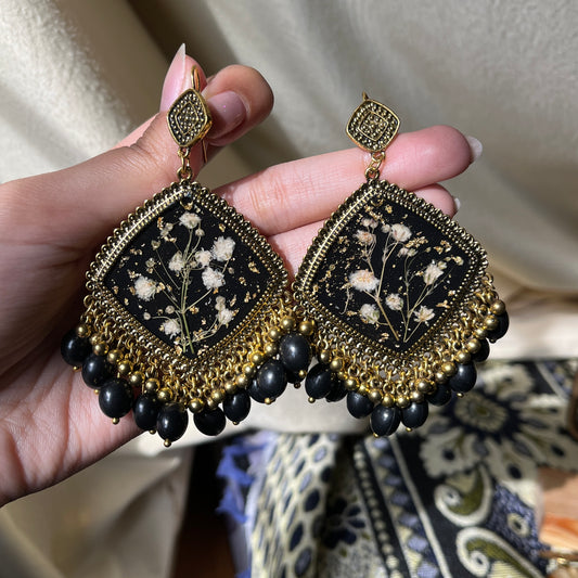 Sahara - Black - Jhumkas