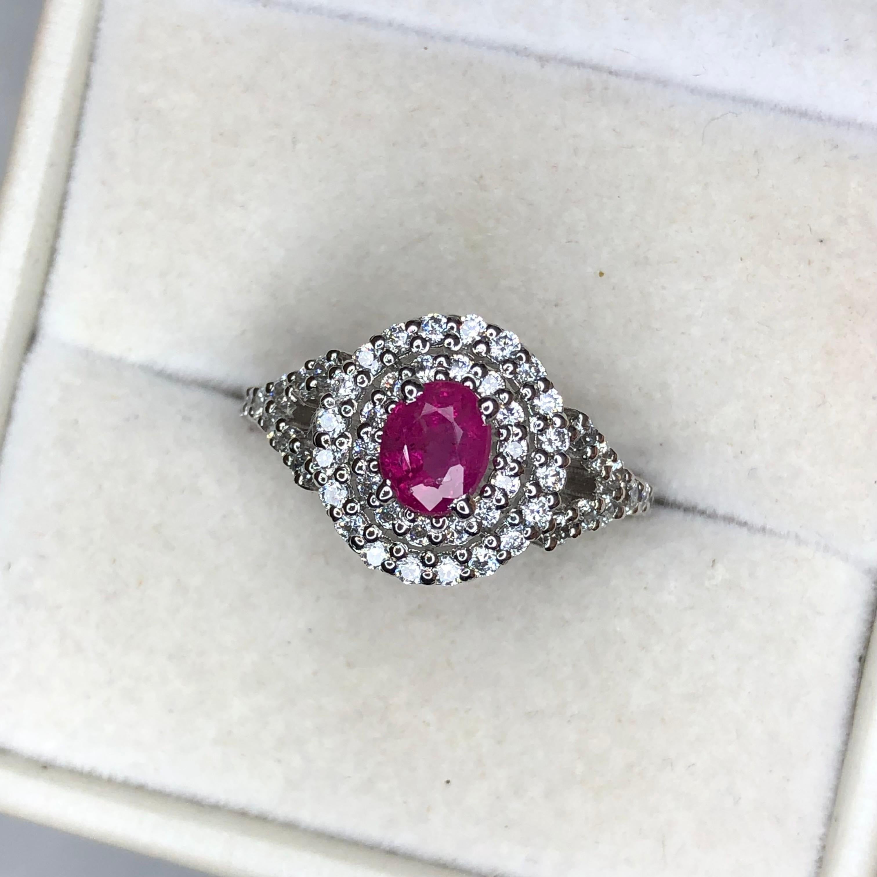 Chandi Infinity Ring Blossom - Ruby - Chandi - Ring – Stemsandpetalspk