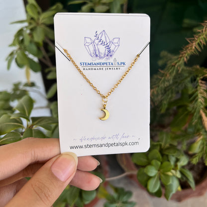 Star - Moon - Friendship Necklaces