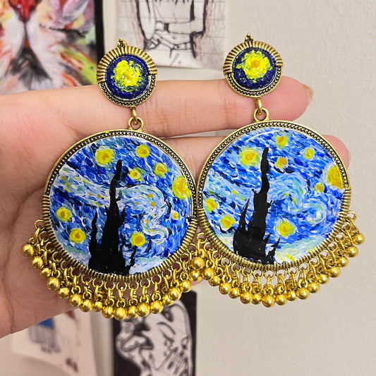 Starry night ~ Jhumkas