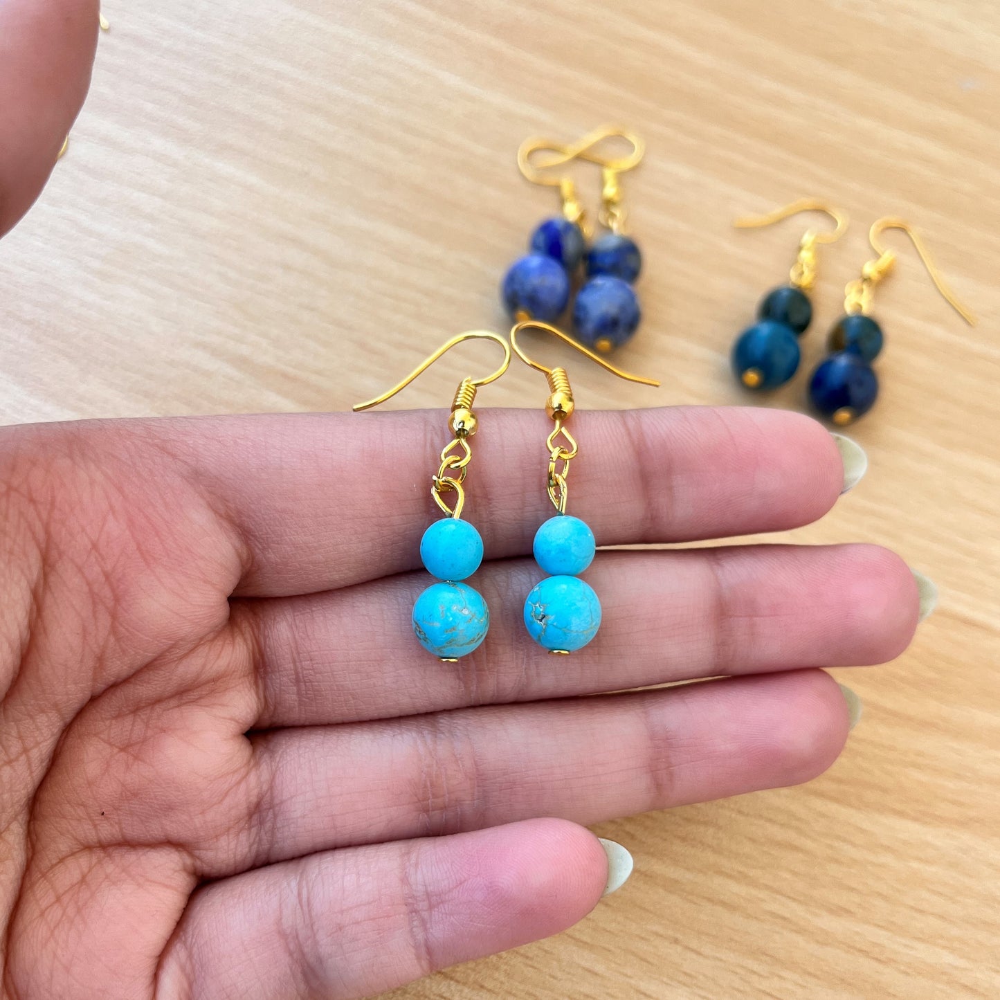 Stone - Tumbled - Earrings - Collection