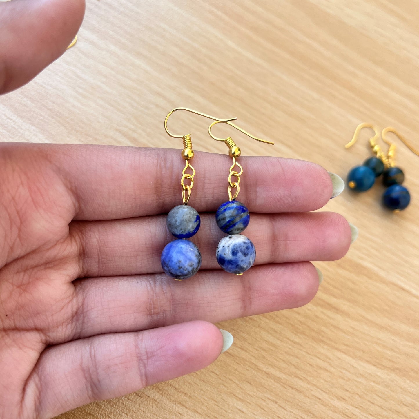 Stone - Tumbled - Earrings - Collection
