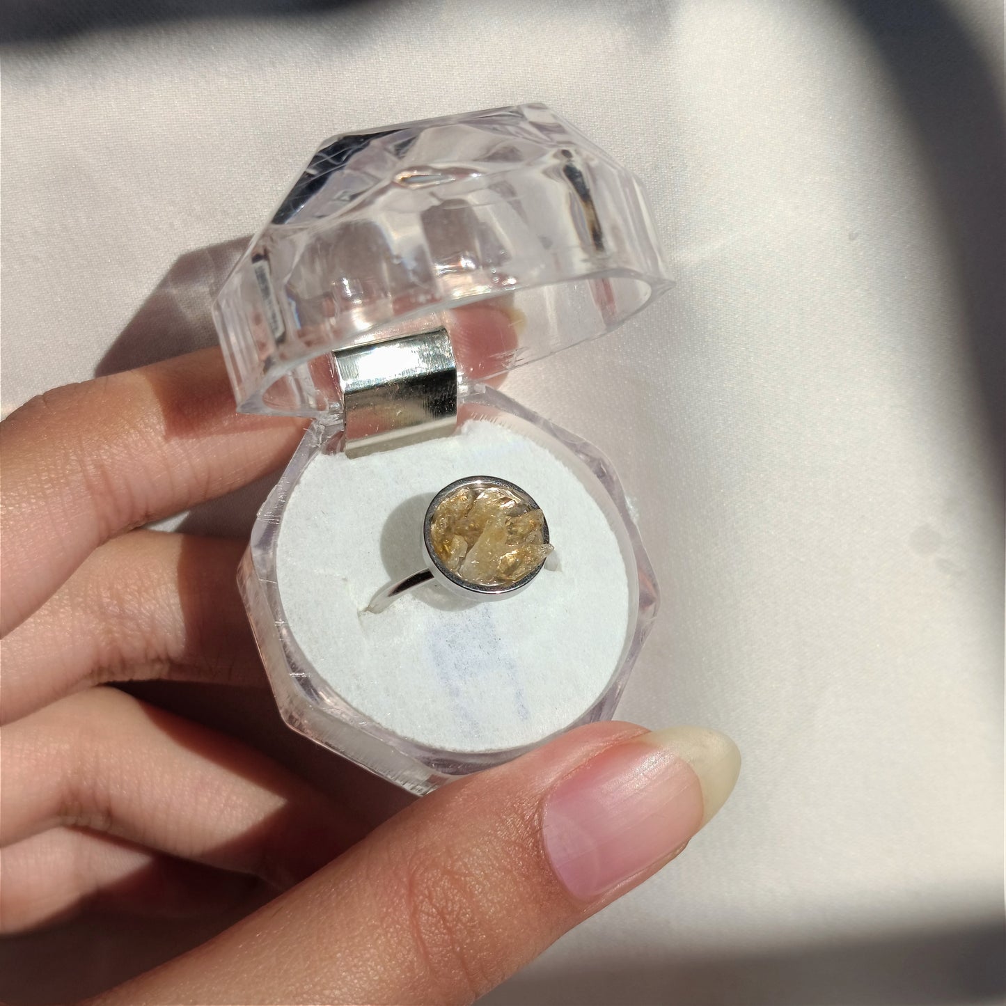 Crushed Stone - Rings - For Women