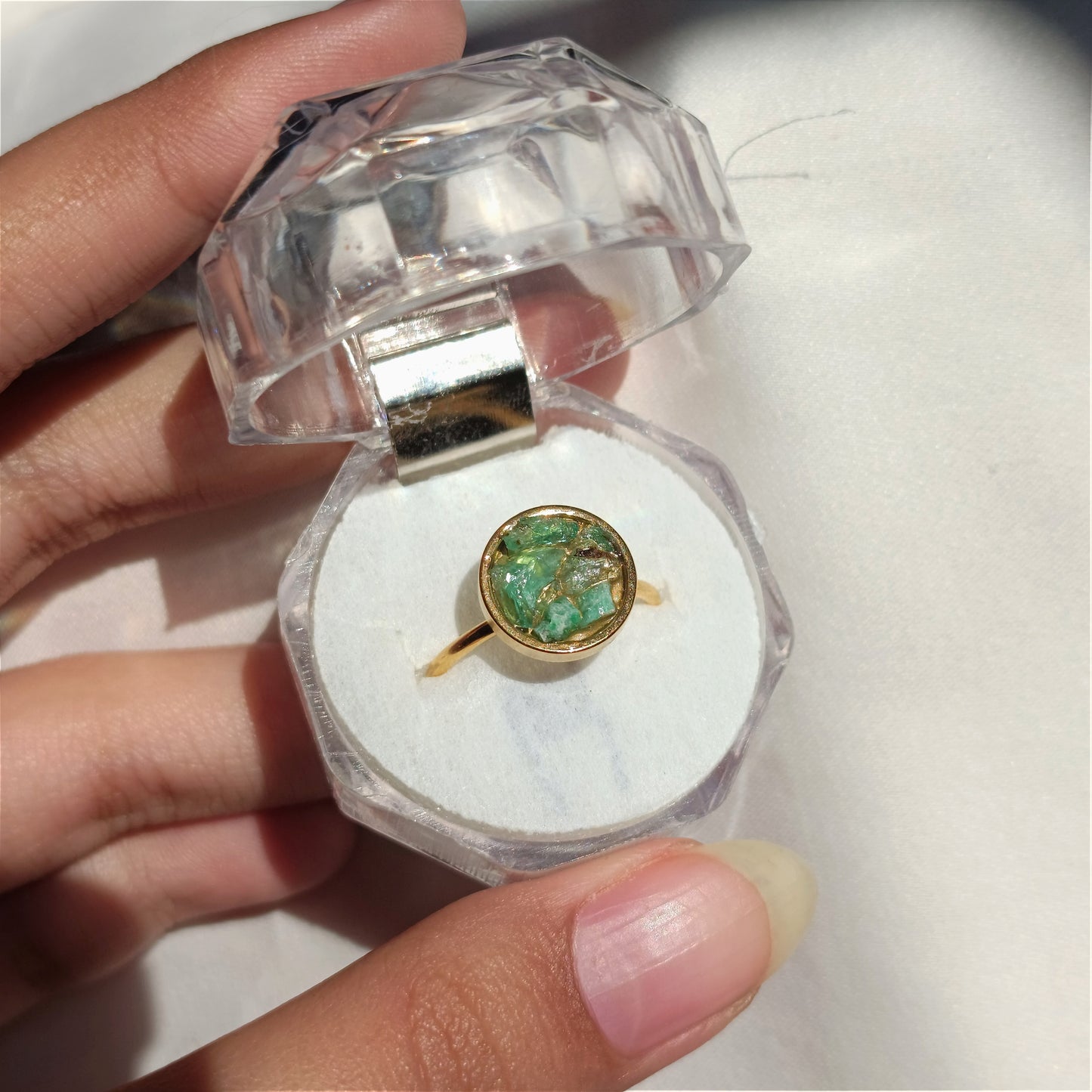 Crushed Stone - Rings - For Women
