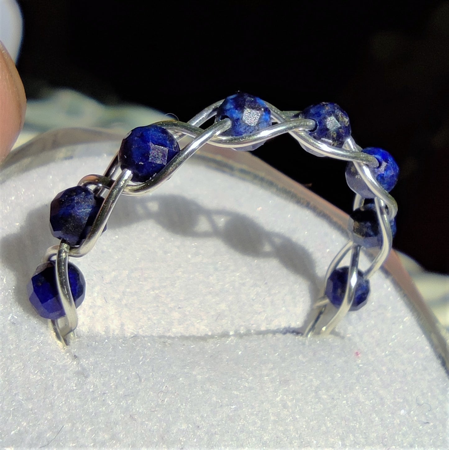 Stone - Tumbled - braided  - Rings Collection