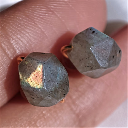Labradorite - Faceted - Studs