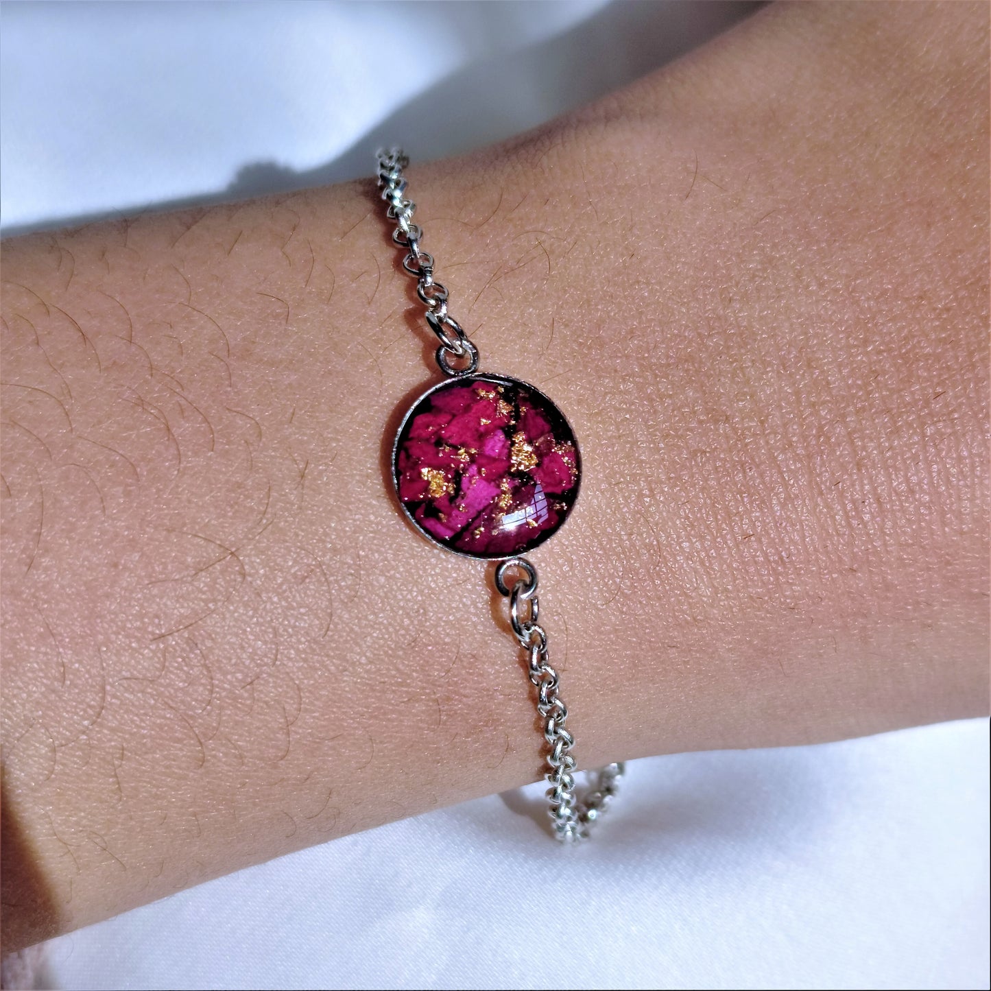 Rose - Floral - Resin - Jewelry Set